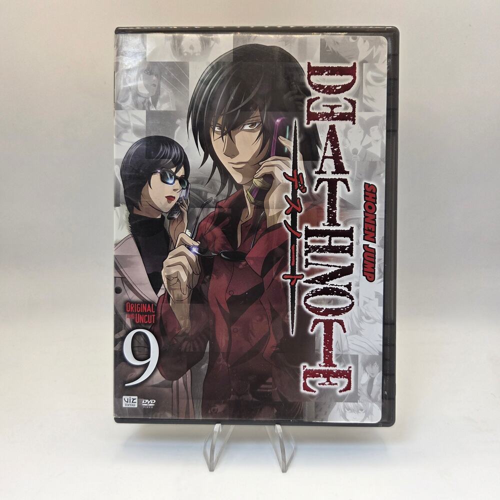 Death Note Volume 9 Original Uncut DVD Shonen Jump Anime Viz Media